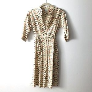 Anthropologie Porridge Shirt Dress with Dots